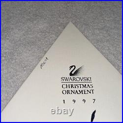 SWAROVSKI Crystal 1997 Annual Star Snowflake Christmas Ornament #87 Limited