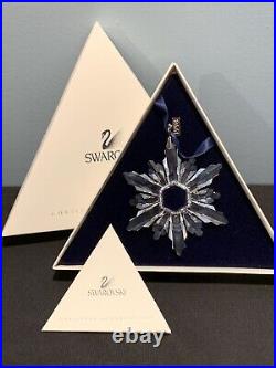 SWAROVSKI Crystal 1998 Annual Snowflake Ornament in box MINT