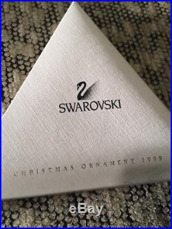 SWAROVSKI Crystal 1999 Christmas Ornament 9445 990 001 Snowflake Star