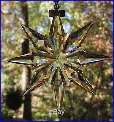 SWAROVSKI Crystal 2009 Annual Large Snowflake Star Christmas Ornament Mint & NIB