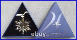 SWAROVSKI Crystal 2011 Annual Large Snowflake Star Christmas Ornament Mint & NIB