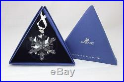 SWAROVSKI Crystal 2012 Annual STAR / SNOWFLAKE Christmas Ornament MIB Free Ship