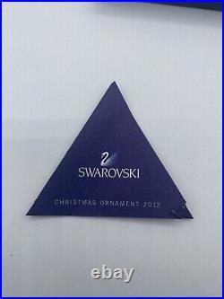 SWAROVSKI Crystal 2012 Annual Snowflake Christmas Ornament Cert Box & Sleeve