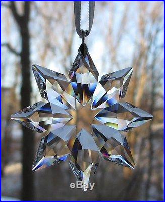 SWAROVSKI Crystal 2013 Annual Little Snowflake Star Christmas Ornament Mint NIB