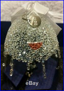 SWAROVSKI Crystal 2017 Annual Edition Christmas Bell Ornament #524153 NEW