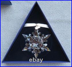 SWAROVSKI Crystal 2020 Annual Snowflake Christmas Ornament #5511041 New in Box
