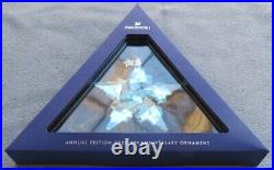 SWAROVSKI Crystal 2021 30th Anniversary Snowflake Christmas Ornament 5596049 NEW