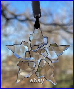 SWAROVSKI Crystal 2021 Annual Star Snowflake Christmas Ornament Trio Set NIB