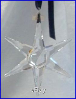 SWAROVSKI Crystal ANNUAL EDITION 1993 LARGE Snowflake Star Christmas Ornament