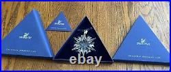 SWAROVSKI Crystal CHRISTMAS ORNAMENT 2002 MIB #288802 -3in -with Box
