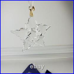 SWAROVSKI Crystal Christmas Annual Edition 2021 Snowflake Hanging Ornament NEW