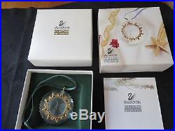SWAROVSKI Crystal Christmas Memories SUN ORNAMENT 203 082 with Box and COA