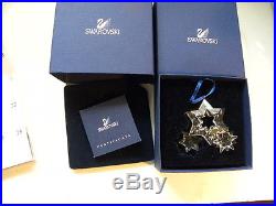 SWAROVSKI Crystal Twinkling Stars Christmas Lge. Ornament 0863438 Retired $299.90