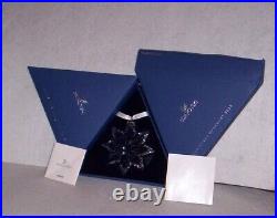 SWAROVSKI crystal 2013 ORNAMENT-MINT IN BOX WITH CERTIFICATE