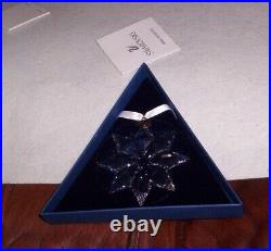SWAROVSKI crystal 2013 ORNAMENT-MINT IN BOX WITH CERTIFICATE