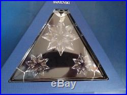 Set of 3 Swarovski Crystal Christmas Star Snowflakes 2013