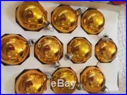 Shiny Brite Vintage Mercury Glass Christmas Ornaments Huge Lot Over 100 Pieces