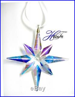 Star Ornament Crystal Ab Aurora Borealis 2018 Christmas Swarovski 5403200