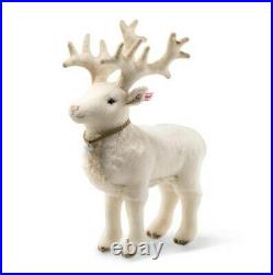 Steiff Winter Reindeer with SWAROVSKI Crystal Necklace Pendant EAN 006654