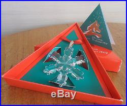 Stella di Natale Christmas Ornament 1992 Finest Austrian Crystal SWAROVSKI