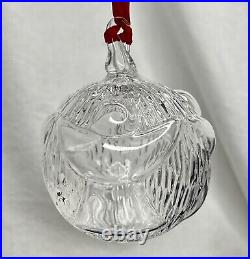 Steuben Angels Ball Christmas Crystal Ornament 88621