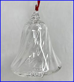 Steuben Bell Christmas Crystal Ornament 88770