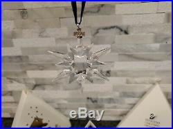 Stunning 1997 SWAROVSKI Christmas CRYSTAL Ornament MIB Mint Limited Edition L19