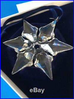 Stunning 2000 SWAROVSKI Christmas CRYSTAL Ornament MIB Mint AUSTRIA Limited Edit