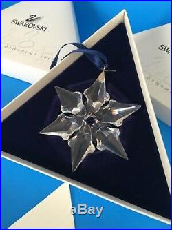 Stunning 2000 SWAROVSKI Christmas CRYSTAL Ornament MIB Mint AUSTRIA Limited Edit