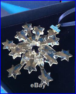 Stunning 2004 SWAROVSKI Christmas CRYSTAL Ornament MIB Mint AUSTRIA Limited Edit