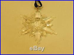 Stunning Swarovski Crystal 2006 Annual Christmas Snowflake Ornament
