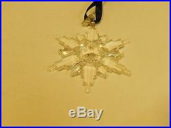 Stunning Swarovski Crystal 2006 Annual Christmas Snowflake Ornament