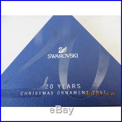 Swarovski 10 Piece Christmas Ornament Crystal Set (A66H2)