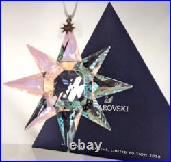 Swarovski 125th Anniversary LG Aurora Borealis Christmas ORNAMENT 5504083 MINT