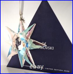 Swarovski 125th Anniversary LG Aurora Borealis Christmas ORNAMENT 5504083 MINT