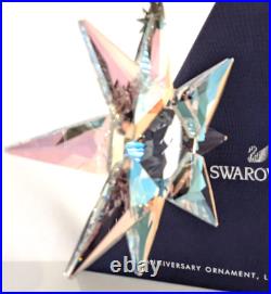 Swarovski 125th Anniversary LG Aurora Borealis Christmas ORNAMENT 5504083 MINT