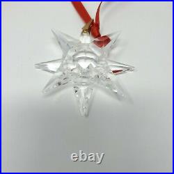 Swarovski 1991 Crystal Christmas Ornament/Star First/Limited Edition Complete