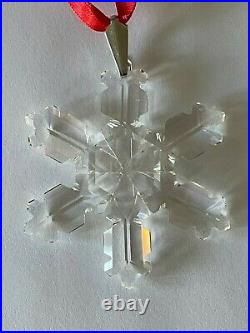 Swarovski 1992 Crystal Snowflake Christmas Holiday Ornament in Original Box