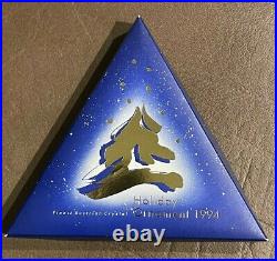 Swarovski 1994 Crystal Snowflake Christmas Holiday Ornament with Original Box
