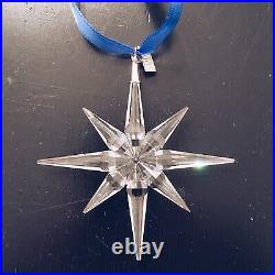 Swarovski 1995 Crystal Holiday snowflake ornament Rare Collectors Item