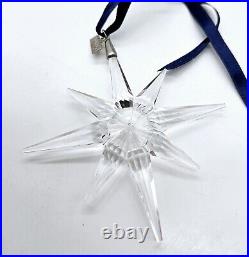 Swarovski 1995 Snowflake Christmas Crystal Ornament Figurine 3 Large