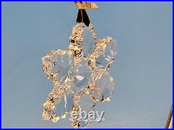 Swarovski 1996 Annual Christmas Star / Snowflake Ornament 199734