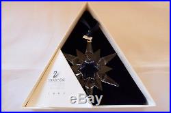 Swarovski 1997 Annual Crystal Snowflake Christmas Ornament with Box