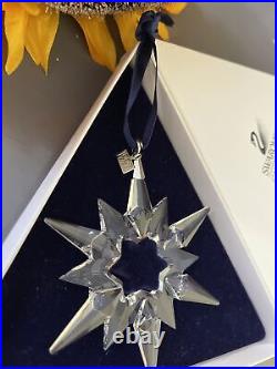 Swarovski 1997 Christmas Crystal Snowflake Ornament Annual Limited-Edition withBox