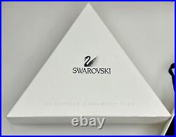Swarovski 1998 Christmas Crystal Snowflake Ornament in Box & COA 88631