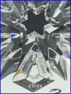 Swarovski 1999 Annual Christmas Snowflake Star Crystal Ornament (19-2451)