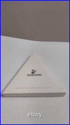 Swarovski 1999 Annual Edition Christmas Ornament Crystal Snowflake Star With Box