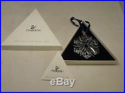 Swarovski 1999 Retired Crystal Christmas Ornament Box with COA