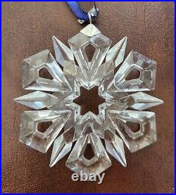 Swarovski 1999 Star Christmas Ornament crystal large