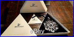 Swarovski 1999 crystal snowflake Christmas Ornament (with original box)